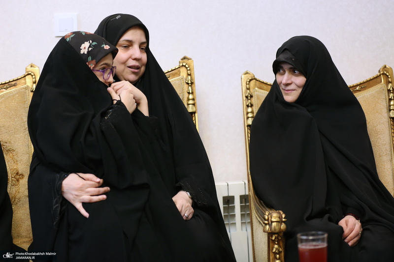 حضور سیدحسن خمینی در منزل شهید باقری