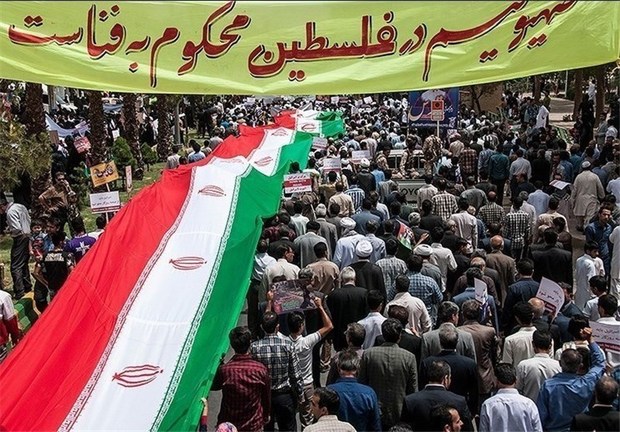 طنین فریاد آزادی قدس در بوشهر