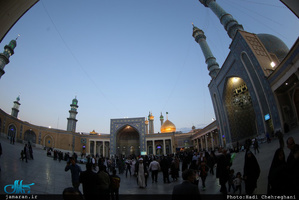 حال و هوای حرم مطهر حضرت معصومه(س) در ایام نوروز 