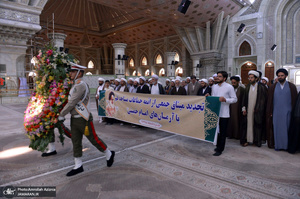 تجدید میثاق جمعی از ائمه جماعات مساجد قم با آرمان های حضرت امام خمینی(س)