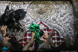 حرم مطهر امام حسین(ع) در آستانه اربعین 