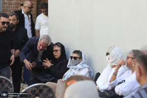 مراسم تشییع ناصر تقوایی