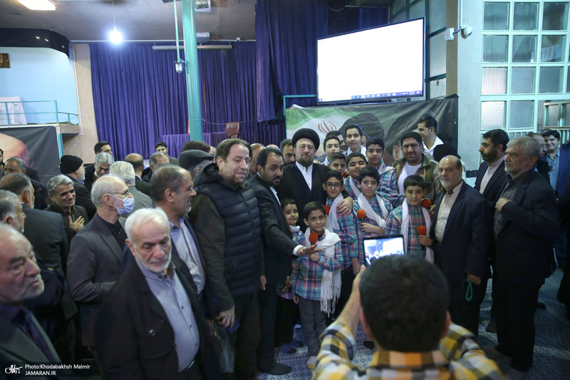 دیدار جمعی از پیشکسوتان سپاه جماران با سید حسن خمینی  1