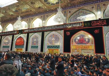 برگزاری مراسم عاشورا در کربلا در میان تدابیر شدید امنیتی