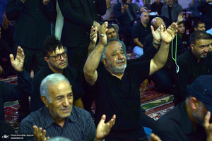 مراسم تشییع سیدعلی صنیع خانی از مسجد الرسول (ص) نازی آباد