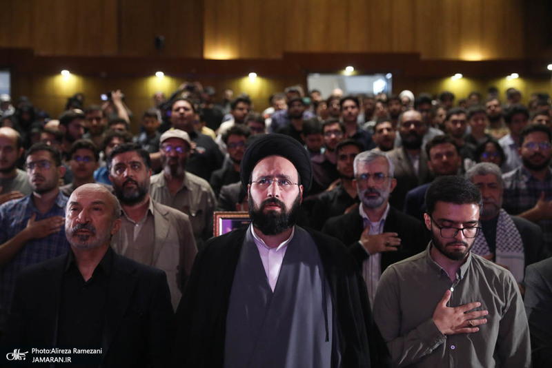 سخنرانی سید علی خمینی در دانشگاه تهران