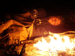 مصدومیت شهروند قزوینی بر اثر خوابیدن در کنار آتش