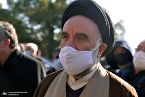 مراسم تشییع و خاکسپاری مرحوم حجت الاسلام و المسلمین سید رضا حسینی امین