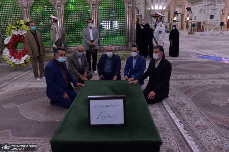 تجدید میثاق دانشجویان و برخی از اعضای جهاد دانشگاهی با آرمان های حضرت امام(س)