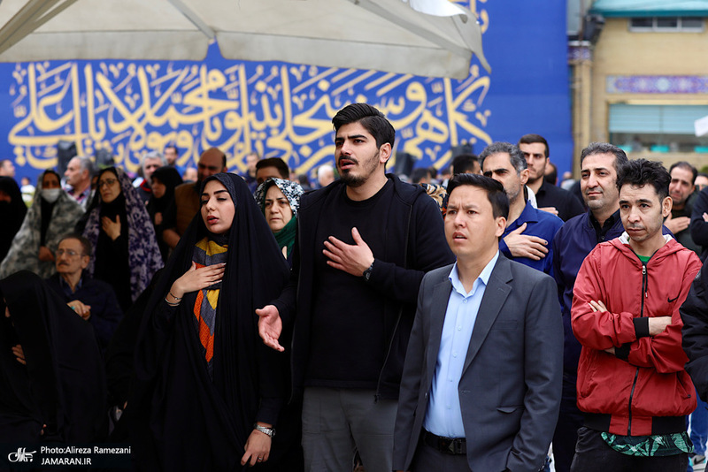 مراسم روز شهادت حضرت على (ع) در امام زاده صالح (ع)