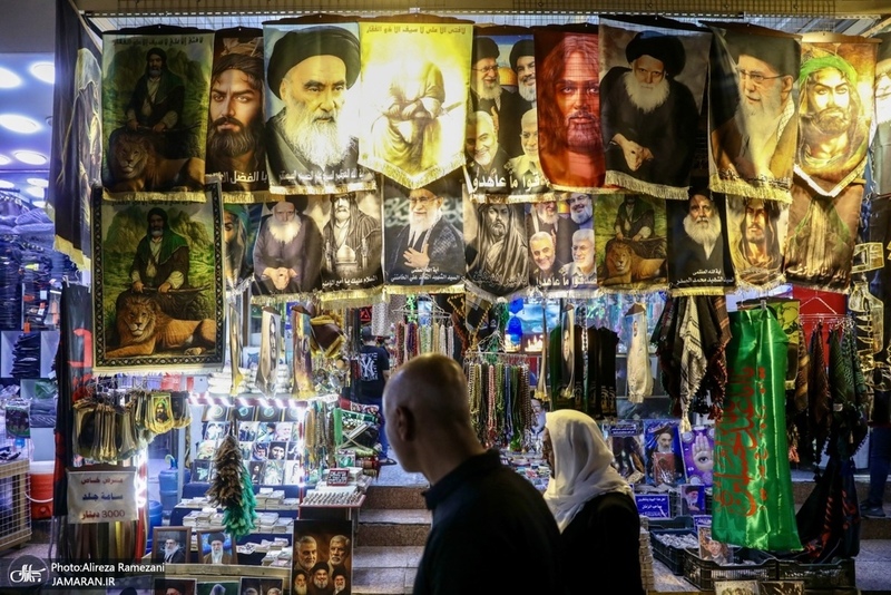 حال و‌هوای شهر کربلا قبل از تشییع رهبر شهید
