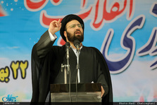 سید علی خمینی، سخنران راهپیمایی ۲۲ بهمن قم