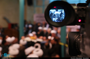 مراسم چهلمین روز درگذشت آیت الله العظمی موسوی اردبیلی(ره) در حسینیه جماران