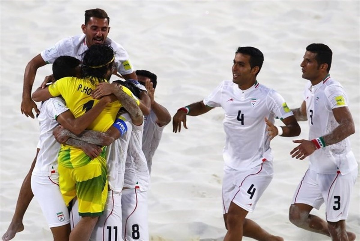 پیروزی هشت گله ساحلی‌بازان ایران مقابل آمریکا/ ایران بالاتر از روسیه