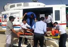 14 مجروح در تصادف زنجیره ای اتوبان قم-تهران