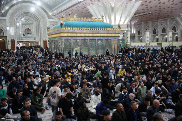 مراسم احیاء شب بیست و سوم ماه مبارک رمضان در حرم مطهر امام خمینی (س)