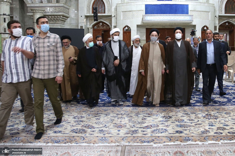 حضور سید محمد خاتمی در حرم مطهر امام‎ خمینی (س)
