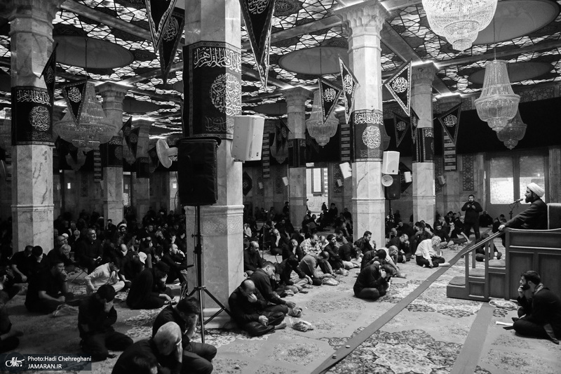مراسم عزاداری دهه اول ماه محرم در مسجد اعظم قم