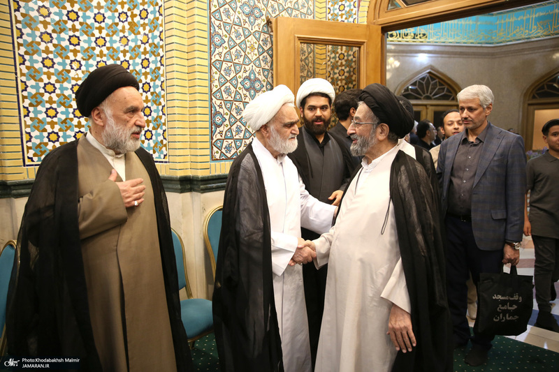 مراسم چهلمین روز درگذشت حجت الاسلام و المسلمین محمدعلی جماعتی در مسجد جامع جماران