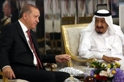 گفت‌وگوی اردوغان با پادشاه عربستان