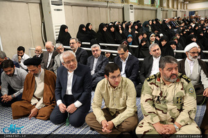 دیدار مسئولان نظام و سفرای کشورهای اسلامی با رهبر معظم انقلاب