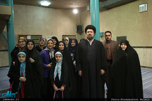 دیدار جمعی از اعضای کانون دانش آموختگان دانشگاهای تبریز‎ با سید حسن خمینی
