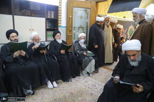 مراسم بزرگداشت آیت الله حسن صانعی (ره) در قم