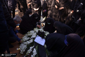 مراسم تشییع و خاکسپاری مرحوم حجت الاسلام و المسلمین سید رضا حسینی امین