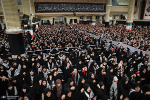 عزاداری هیئت‌های دانشجویی به مناسبت اربعین در حسینیه امام خمینی