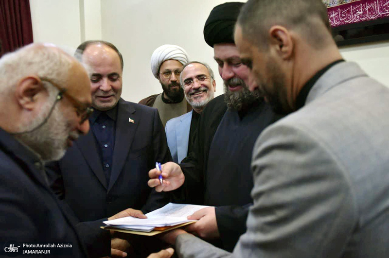 تجدید میثاق وزیر و مدیران جهاد کشاورزی با آرمان های حضرت امام (س)