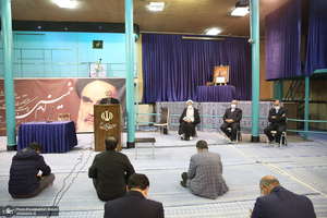 دیدار مدیران و کارکنان موسسه تنظیم و نشر آثار امام خمینی(س) با سرپرست جدید این موسسه