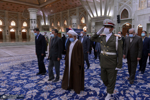 تجدید میثاق رئیس و مدیران بنیاد مستضعفان با آرمان های امام خمینی(س)