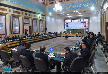 جلسه ستاد دهه فجر انقلاب اسلامی استان تهران در حرم مطهر امام خمینی