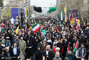 راهپیمایی روز قدس در تهران