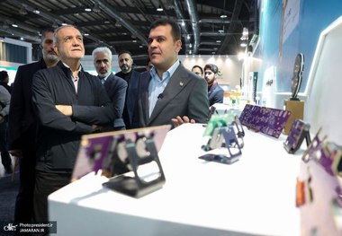 بازدید پزشکیان از شانزدهمین نمایشگاه بین‌المللی فناوری نانو و نخستین نمایشگاه فناوری‌های روزآمد + عکس‌ها