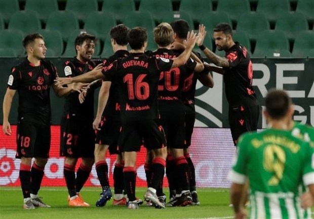 صعود سوسیه‌داد به صدر جدول لالیگا
