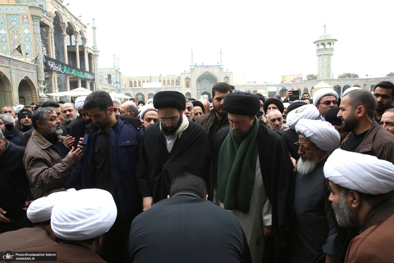 مراسم شییع و نماز