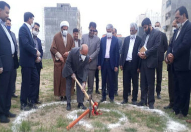 کلنگ دو پروژه آموزشی در لرستان به زمین زده شد