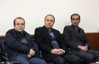 دیدارمدیران و جمعی از اعضای تحریه موسسه مطبوعاتی ایران و خبرگزاری ایرنا با سید حسن خمینی