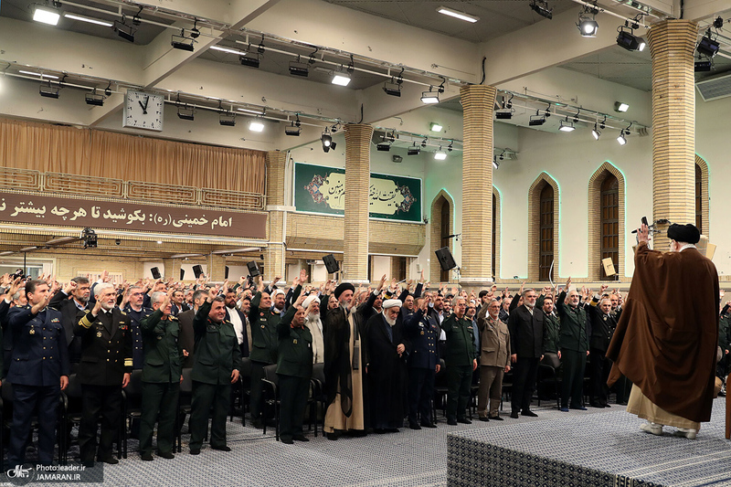 دیدار دانشمندان، متخصصان و مسئولان صنعت دفاعی کشور با رهبر معظم انقلاب