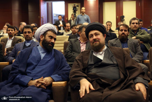 دیدار رئیس و  مدیران مجمع جهانی اهل‌بیت(ع)با سیدحسن خمینی