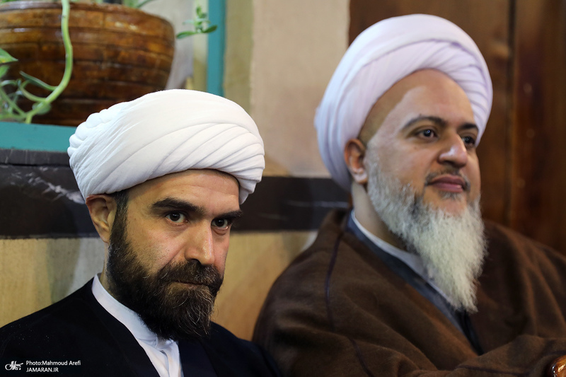 مراسم بزرگداشت آیت الله موسوی بجنوردی (ره) در حسینیه جماران - 1