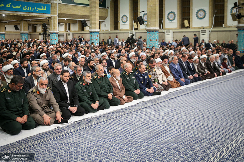 دیدار مسئولان نظام و سفرای کشورهای اسلامی با رهبر معظم انقلاب