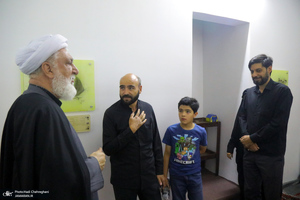 حال و هوای بیت حضرت امام خمینی (س) در قم در روز 14 خرداد‎