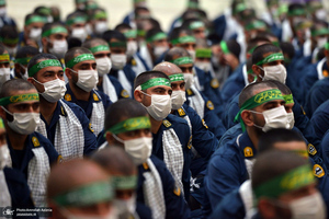 تجدید میثاق دانشجویان و فرماندهان دانشگاه افسری و تربیت پلیس امام حسن مجتبی‎‎ (ع) با آرمان حضرت امام خمینی (س)