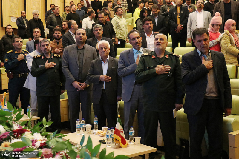 مراسم تجلیل از ورزشکارانشهرستان خمین