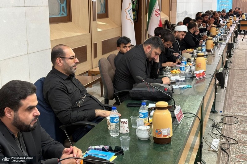 آیین تکریم و بدرقه خادمان مواکب حسینی