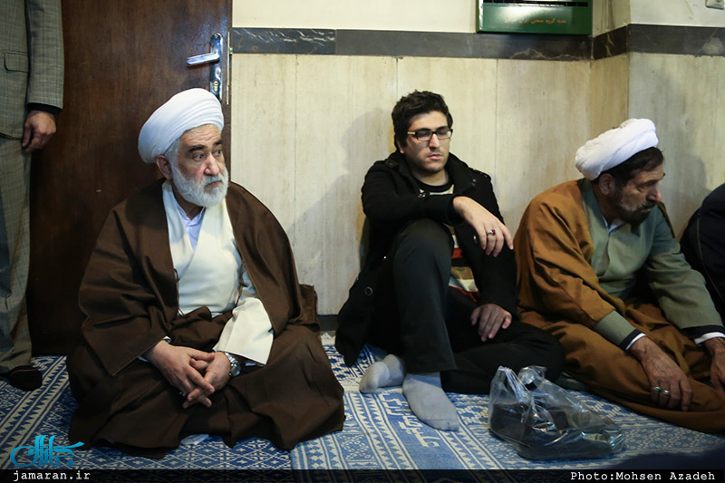 مراسم چهلمین روز درگذشت آیت الله العظمی موسوی اردبیلی(ره) در حسینیه جماران