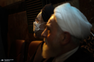 مراسم بزرگداشت همسر شهید مطهری در تهران