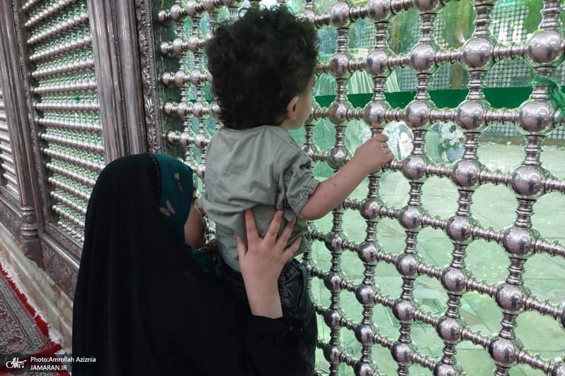 مراسم دعای کمیل در حرم امام خمینی